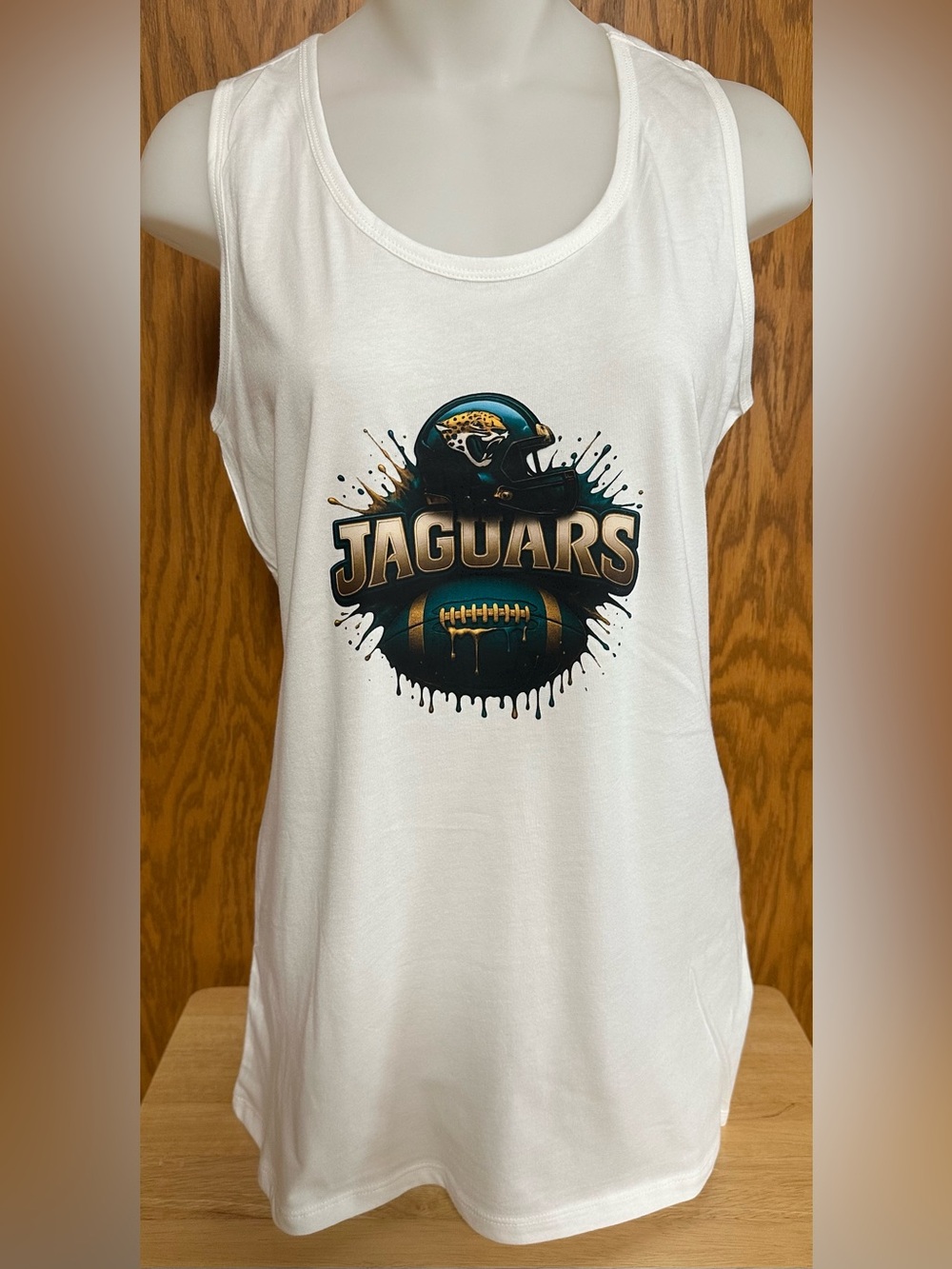 Jacksonville Jaguars 🏈 Racer Back Tank Top - NIP